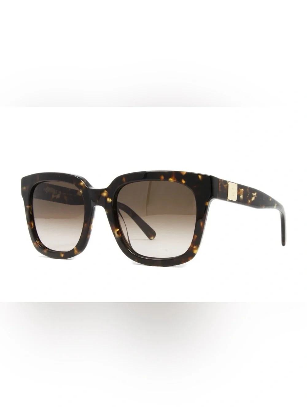 MCM MCM610S 215 Tortoise Oversized Square Gradient Sunglasses 54-21-140 w/ Case